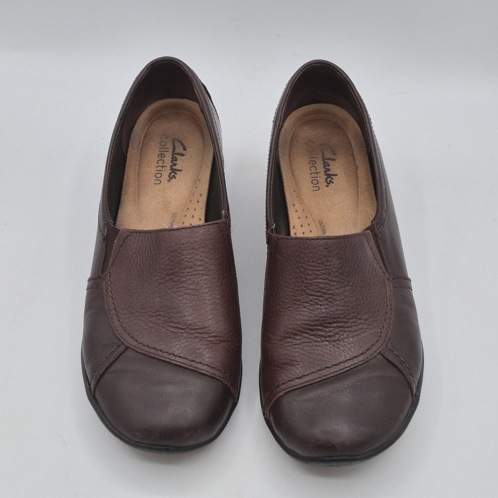 Hush Puppies Shoes Womens Size 6.5 Brown Leather Slip-On Comfort g Zero Loafer - Picture 7 of 14